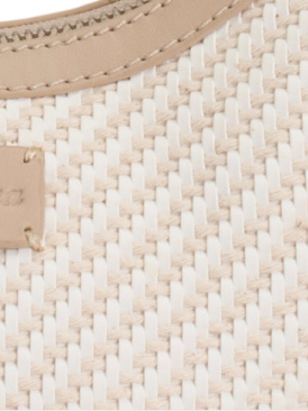 TOMMY BAHAMA Soft Raffia Satchel With Leather Trim - Picture 4 of 5